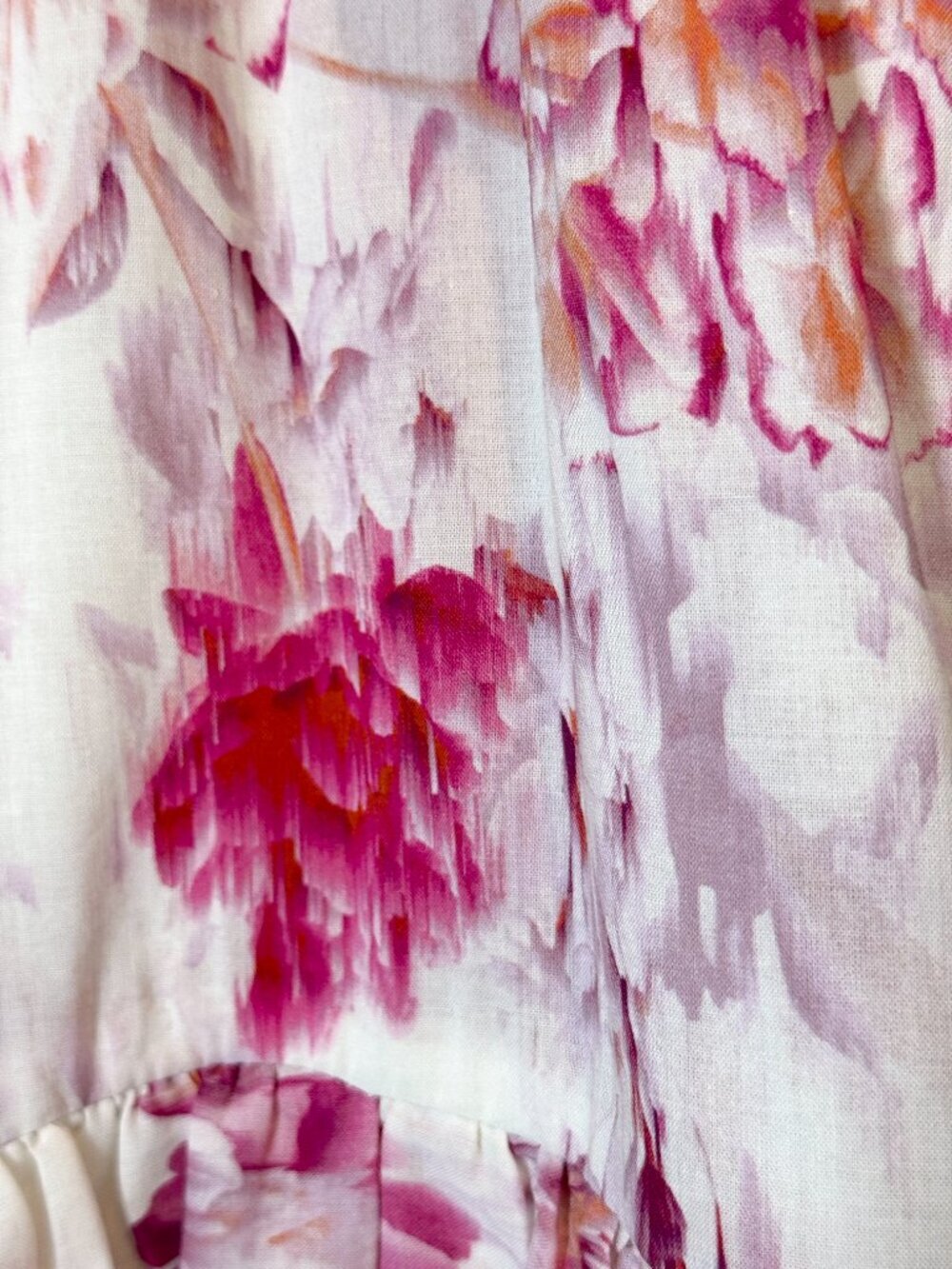 Misa Los Angeles Morrison Dress Midi Cottagecore Floral Pink Romantic Small - Picture 11 of 15